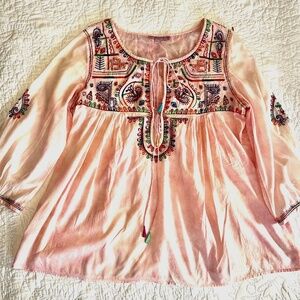 Calypso  St Bart  pink tie- dye shirt size 1